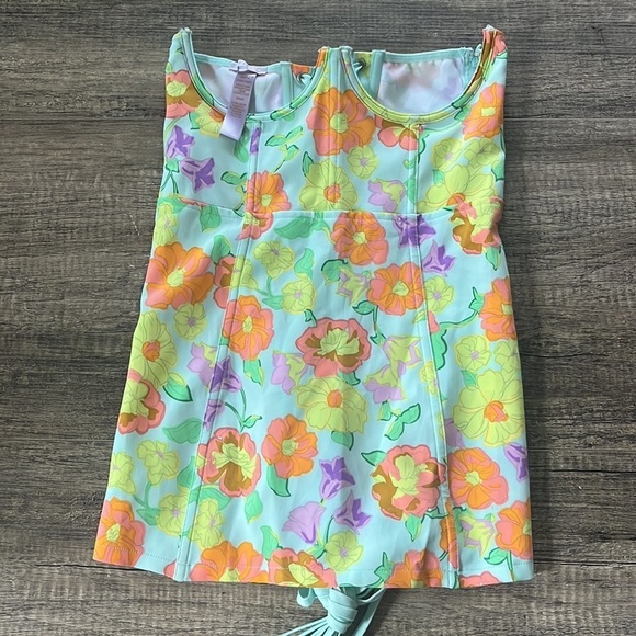 Savage Fenty Free Spirit Floral Cupless Corset Size M - Picture 2 of 10